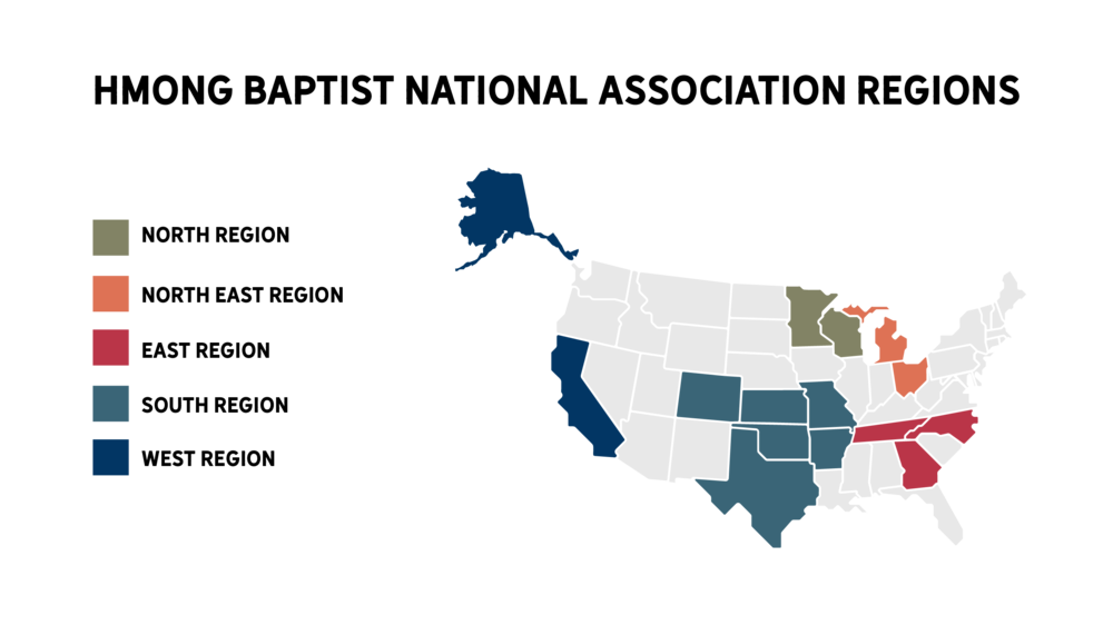 HBNA regions in the U.S.